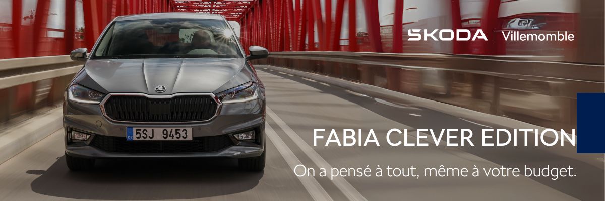 Škoda Villemomble - Nouvelle finition : Clever Edition