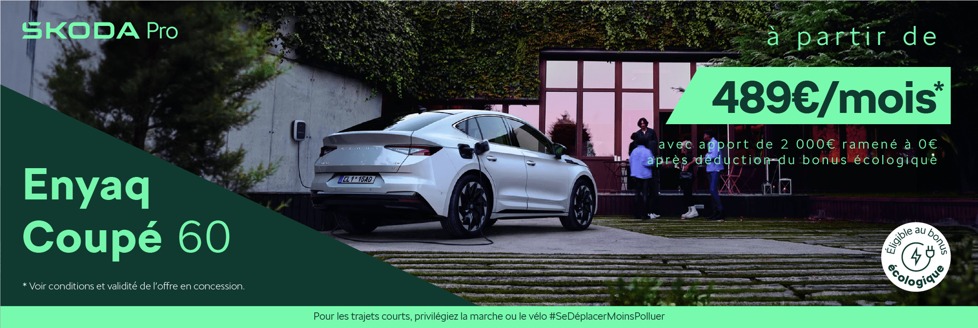 Škoda Villemomble - [OFFRE PRO] (Re)Découvrez le ŠKODA Enyaq 100%électrique